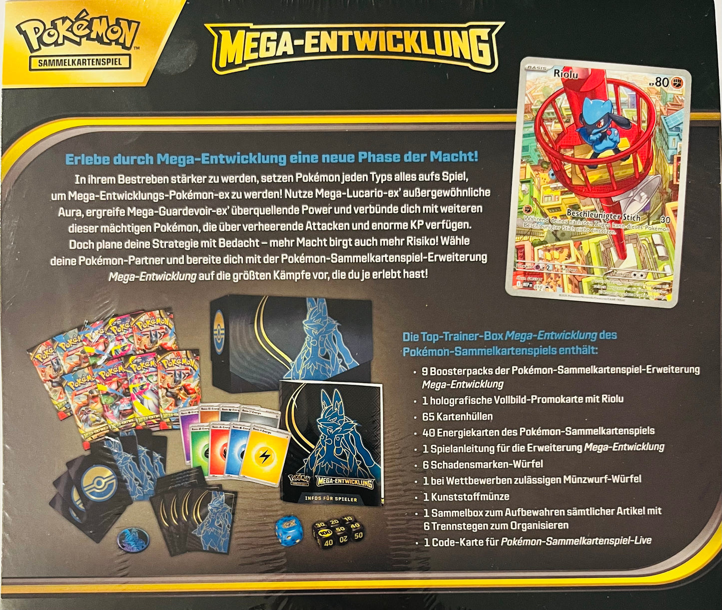 Pokémon Top-Trainer Box Mega-Entwicklung (Deutsch)