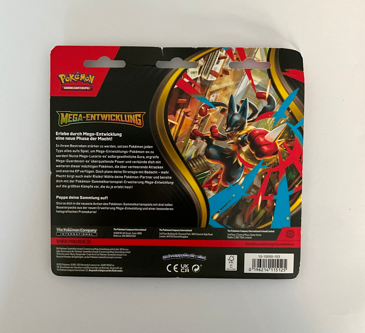 Pokémon Mega-Entwicklung 3er Blister Deutsch OVP Sealed | Pokémon TCG