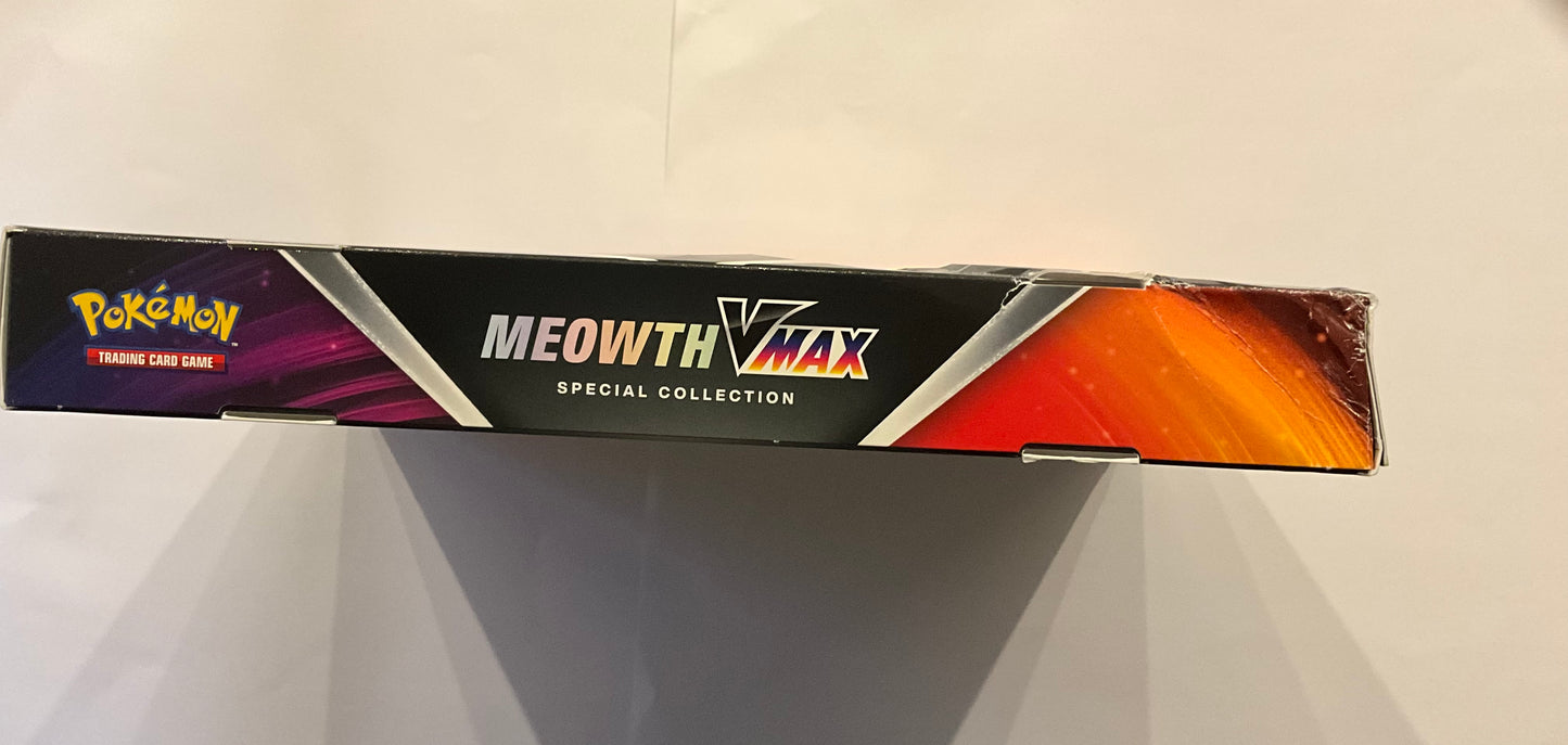 Pokémon Meowth VMAX Special Collection Sealed English TCG Box