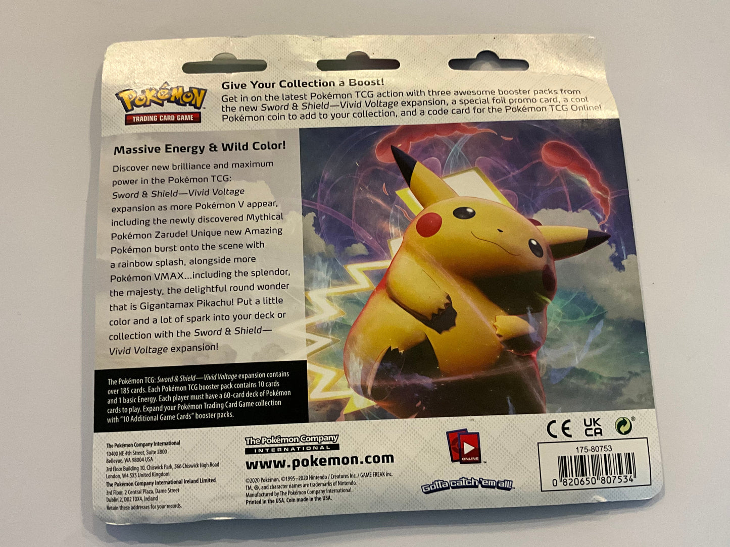 Pokémon Schwert & Schild – Vivid Voltage Vaporeon 3er Blister Englisch OVP Sealed | Pokémon TCG