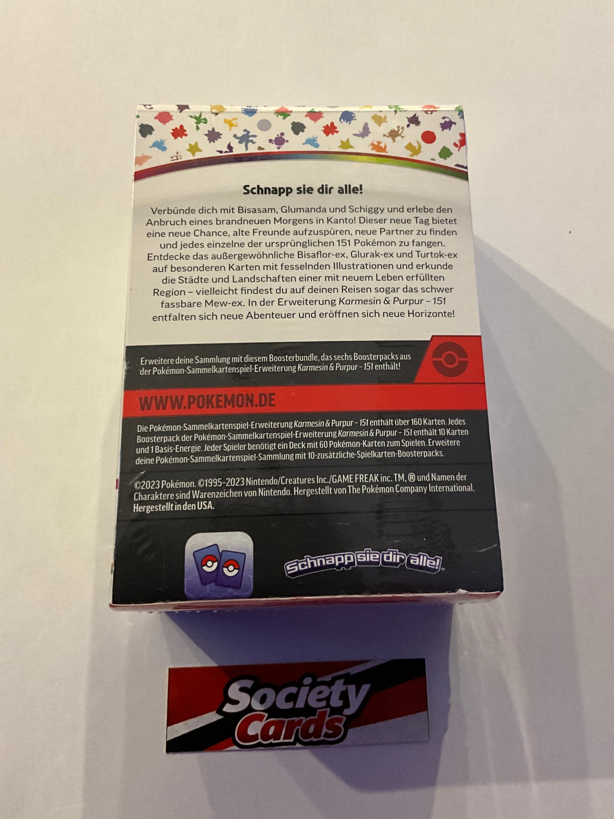 Pokémon Karmesin & Purpur – 151 Booster Bundle (Deutsch)