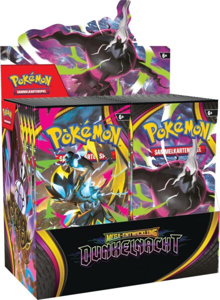 Pokémon ME05 Dunkelnacht Booster-Display (36 Booster) (Deutsch)