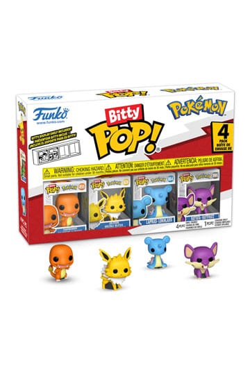 Funko Bitty POP! Pokémon Series 2 – 4er-Pack