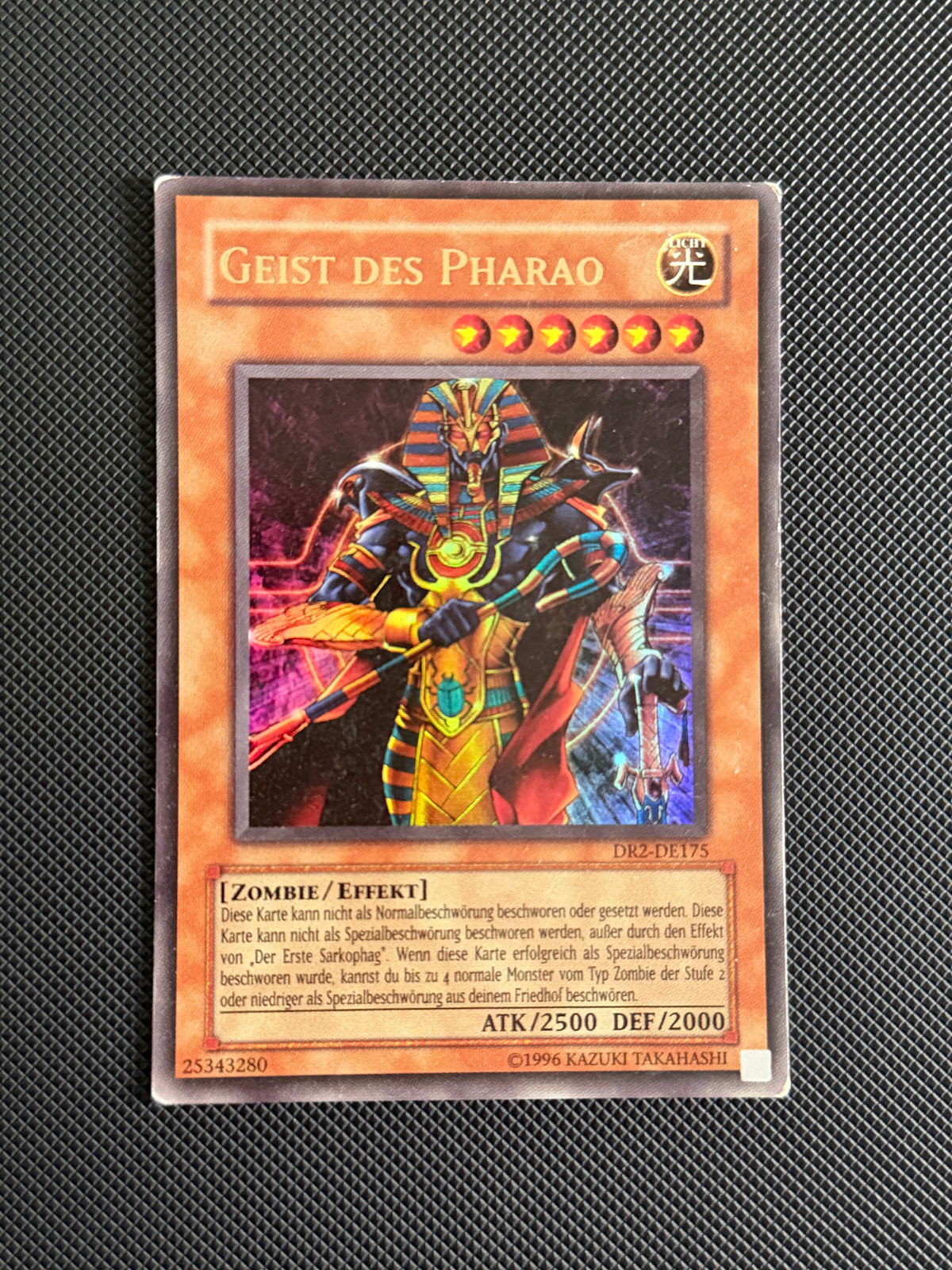Geist des Pharao DR2-DE175 – Dark Revelation Volume 2 (Deutsch) – Yu-Gi-Oh!