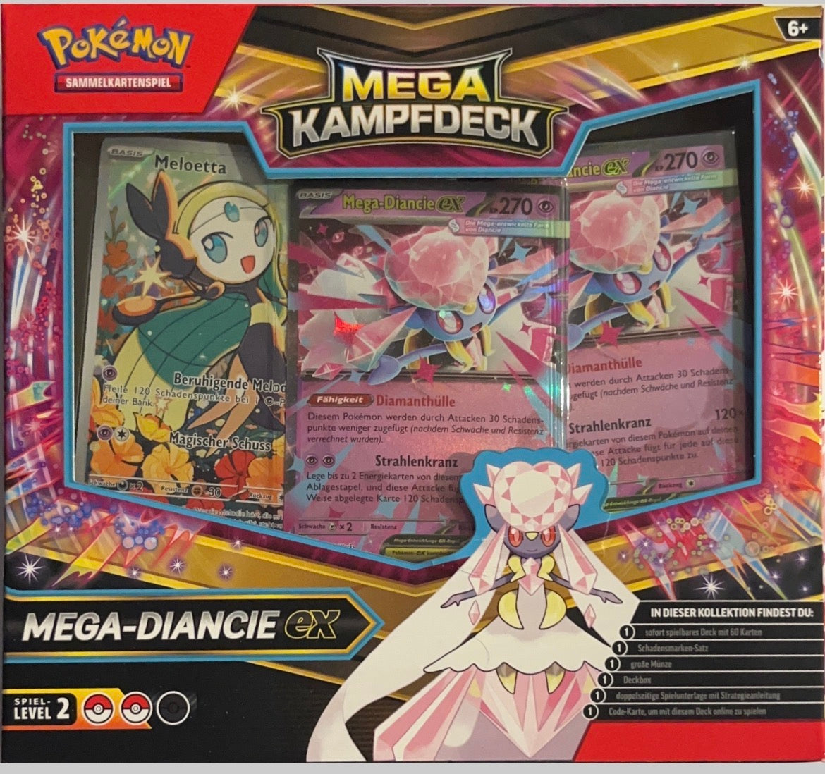 Pokémon Mega-Kampfdeck Mega-Diancie-ex (Deutsch)