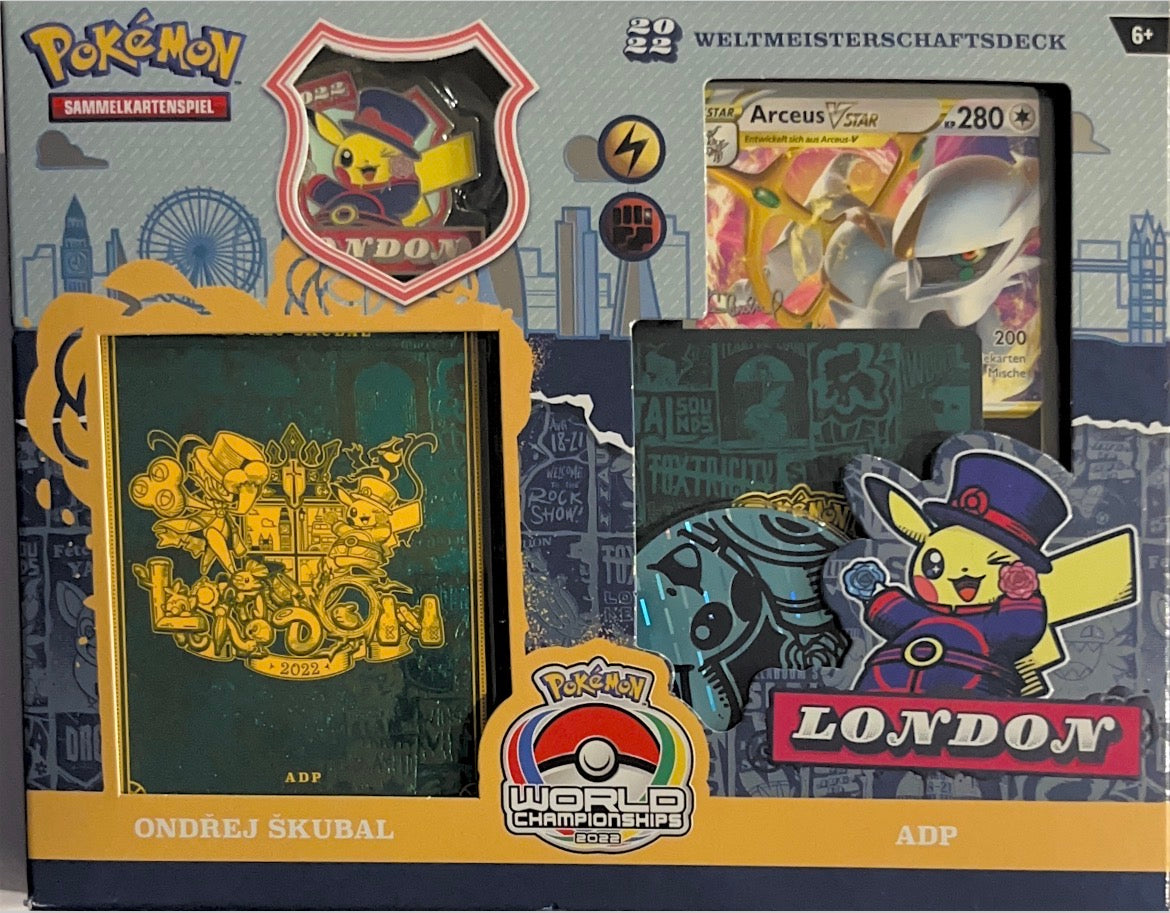 Pokémon Weltmeisterschaftsdeck 2022 Ondrej Skubal (Deutsch)