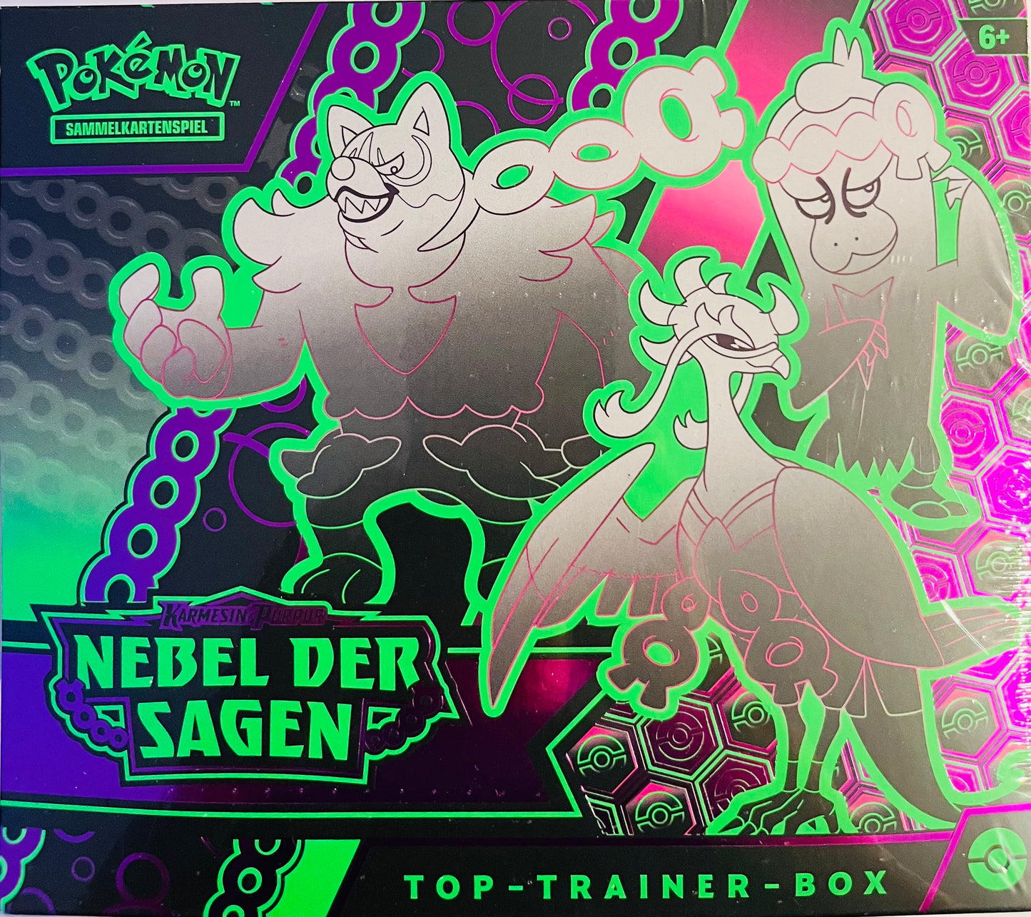 Pokémon Karmesin & Purpur Nebel der Sagen Top-Trainer-Box (Deutsch)