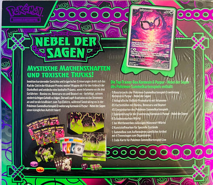 Pokémon Karmesin & Purpur Nebel der Sagen Top-Trainer-Box (Deutsch)