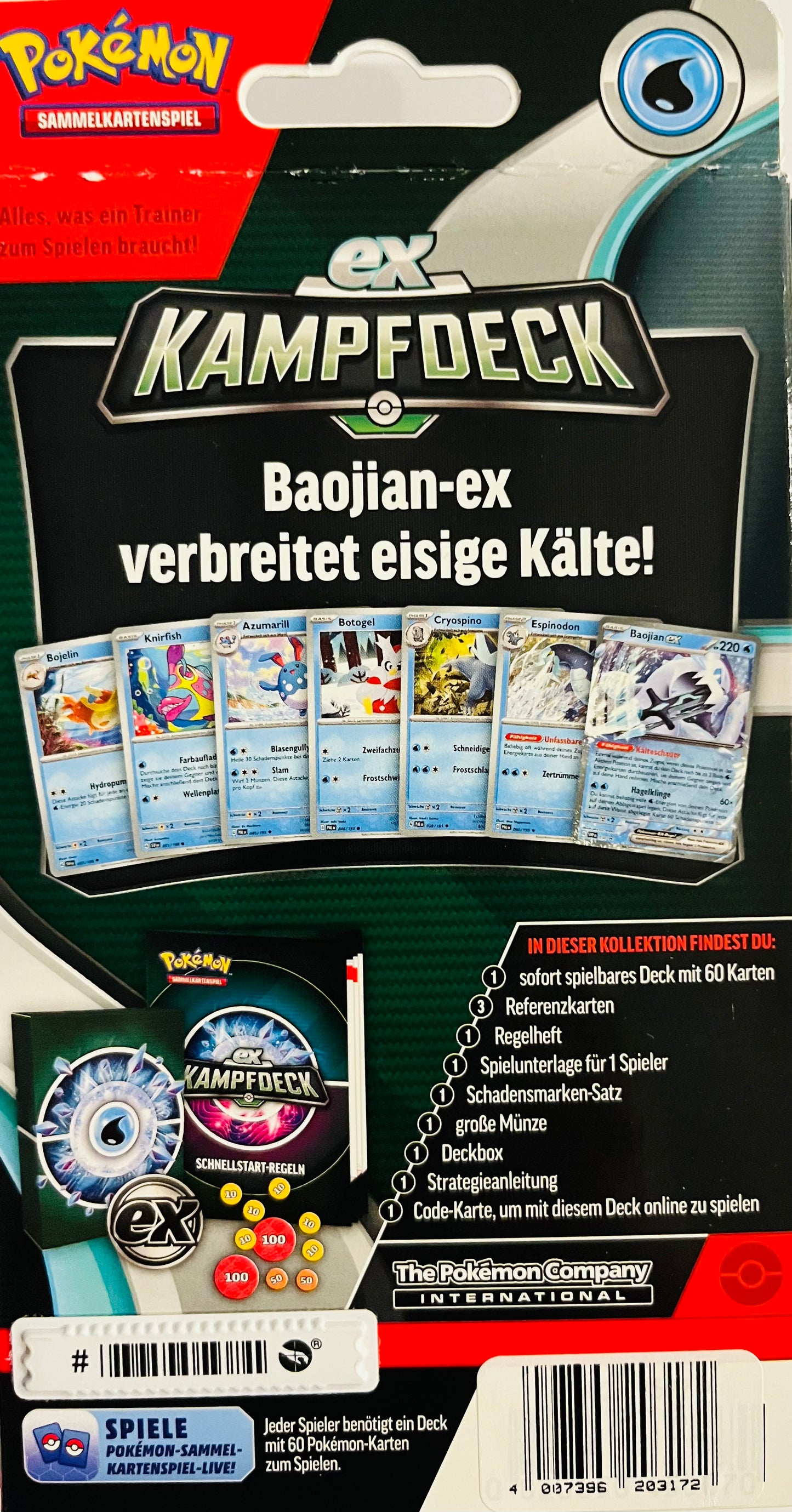 Pokémon-Kampfdeck Baojian-ex (Deutsch)