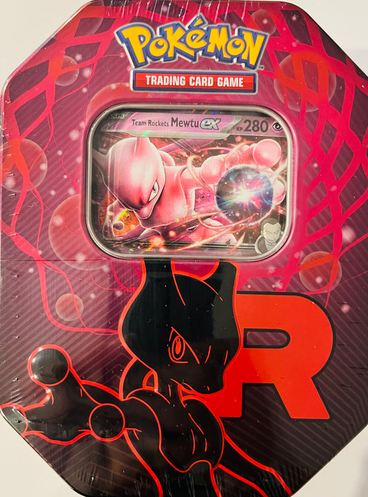 Pokémon Team Rockets Mewtu-ex Tin Box Deutsch OVP Sealed | Pokémon TCG