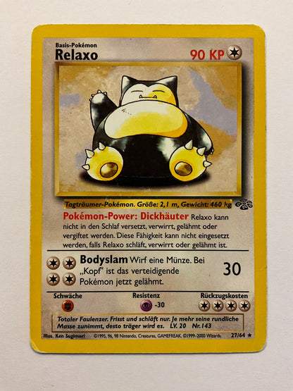 Relaxo Rare Dschungel 27/64 LP DE