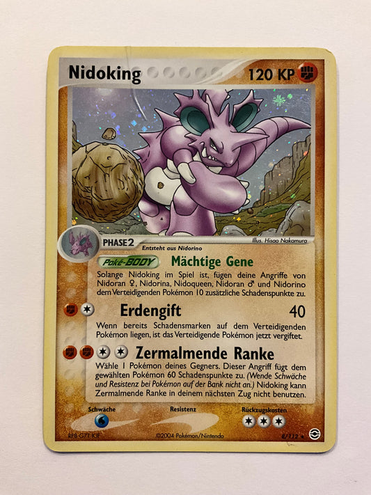 Nidoking Holo EX Feuerrot & Blattgrün  8/102 PL DE