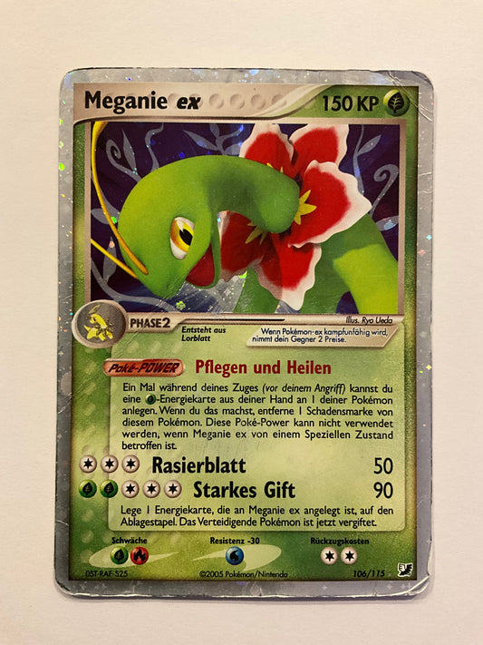 Meganie ex EX Verborgene Mächte 106/115 PO DE