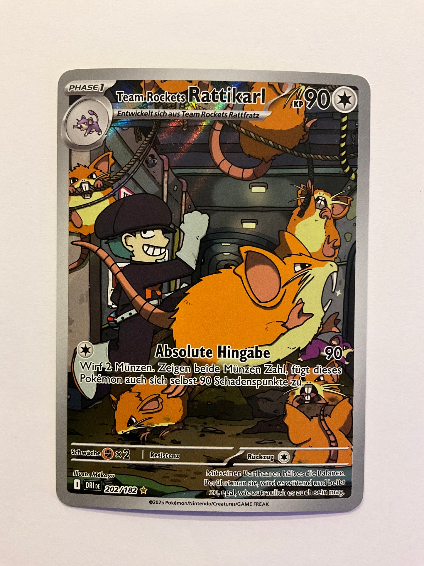 Team Rockets Rattikarl AR Ewige Rivalen 202/182 NM DE