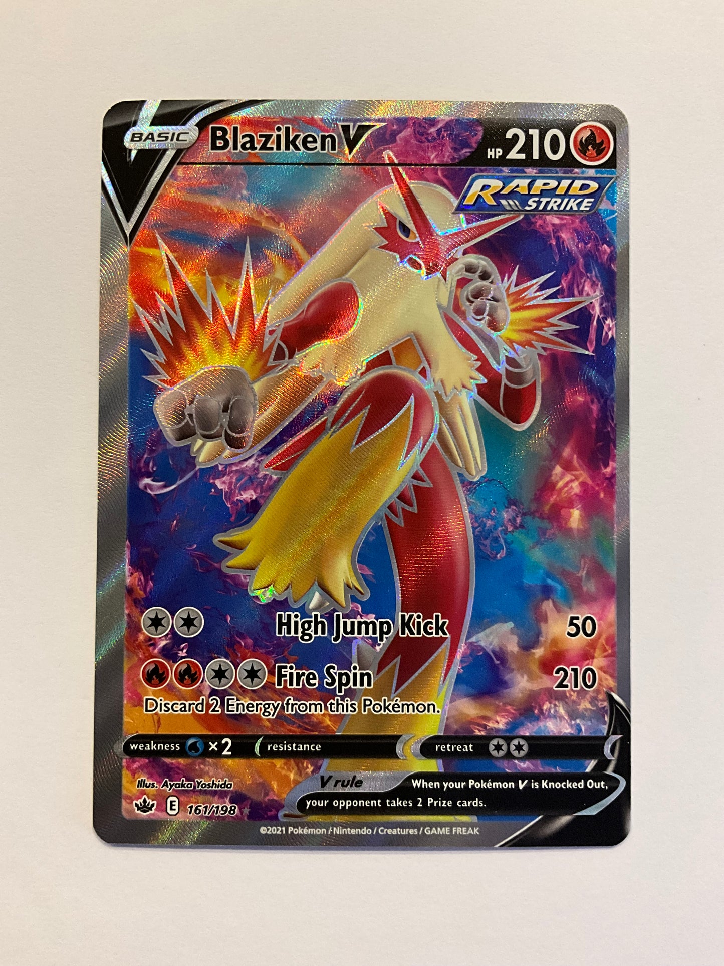 Lohgock V Full Art Schaurige Herrschaft 161/198 EX EN