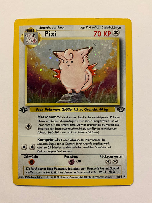 Pixi Jungle 1. Edition Holo 1/64 GD DE