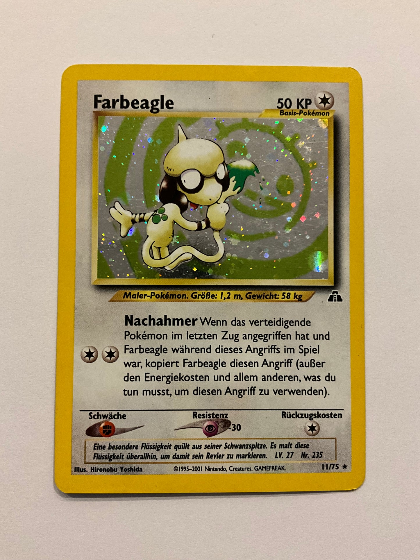 Farbeagle Holo 11/75 Neo Discovery NM DE