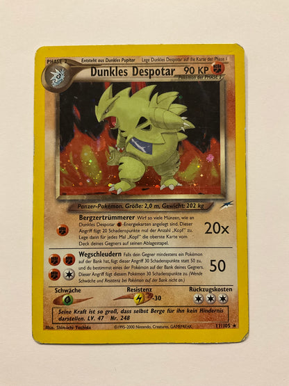 Dunkles Despotar Holo Neo Destiny 11/105 PO DE