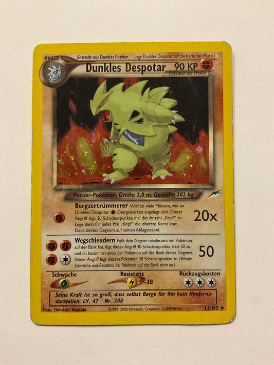 Dunkles Despotar Holo Neo Destiny 11/105 PO DE