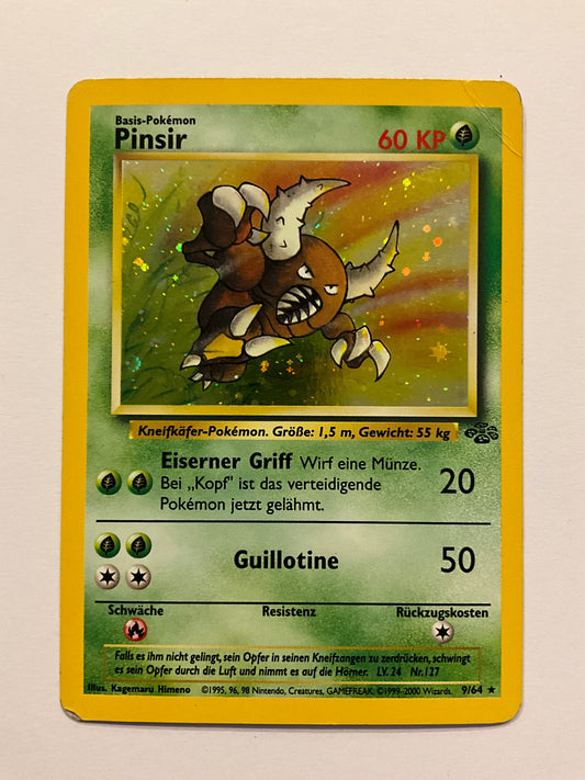 Pinsir Holo Dschungel 9/64 LP DE