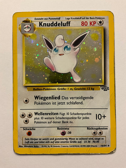 Knuddeluff Holo Dschungel 16/64 PO DE