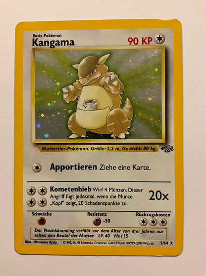 Kangama Holo Dschungel 5/64 GD DE
