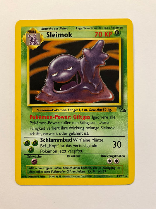Sleimok Holo Fossil 13/62 GD DE