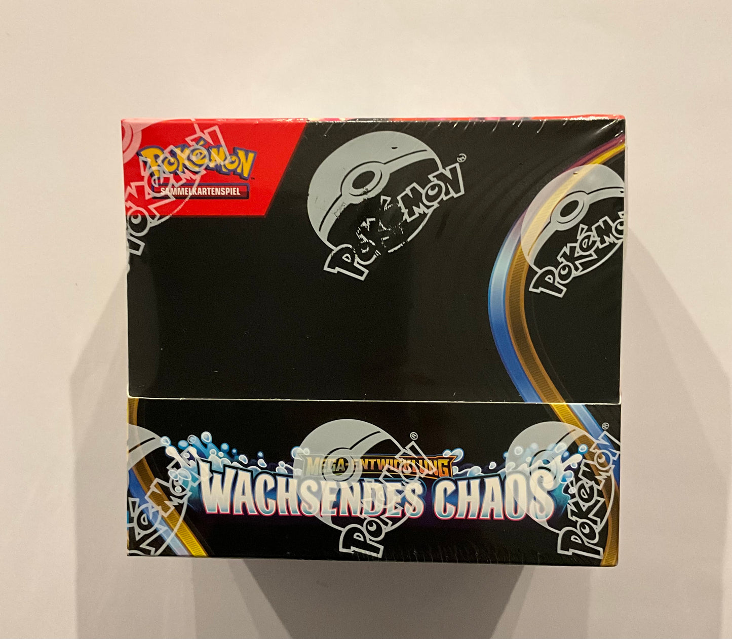Pokémon Wachsendes Chaos Booster Display Deutsch 36 Booster OVP Sealed TCG Booster Box