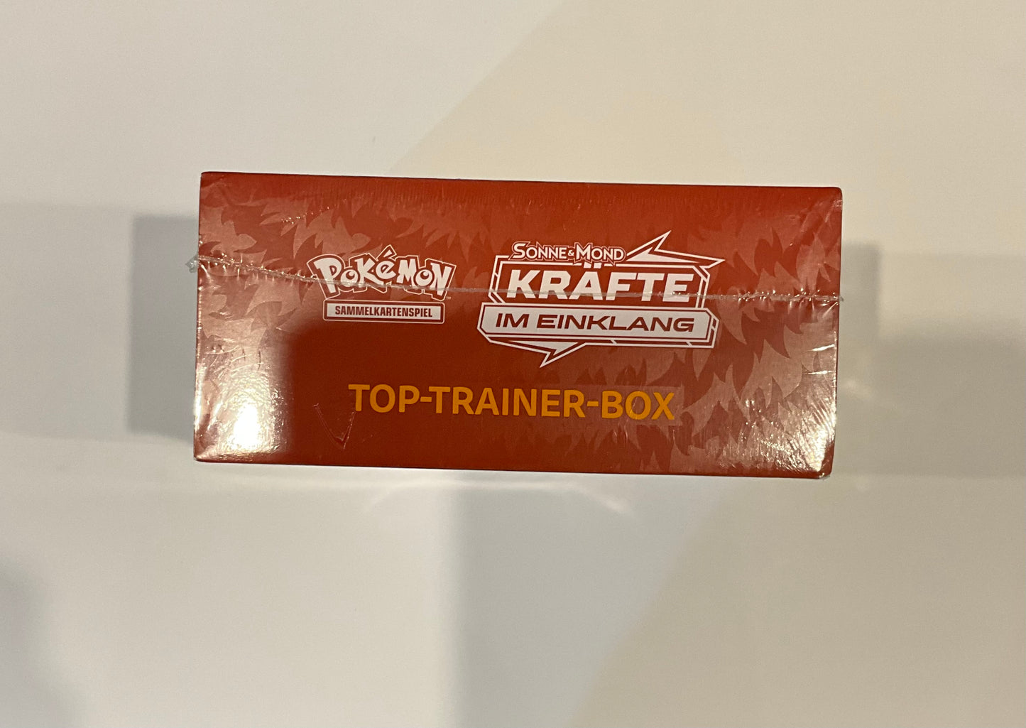 Pokémon Kräfte im Einklang Top Trainer Box ETB Deutsch Sonne & Mond OVP Sealed TCG Sammler