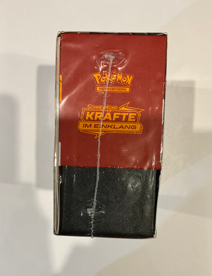 Pokémon Kräfte im Einklang Top Trainer Box ETB Deutsch Sonne & Mond OVP Sealed TCG Sammler