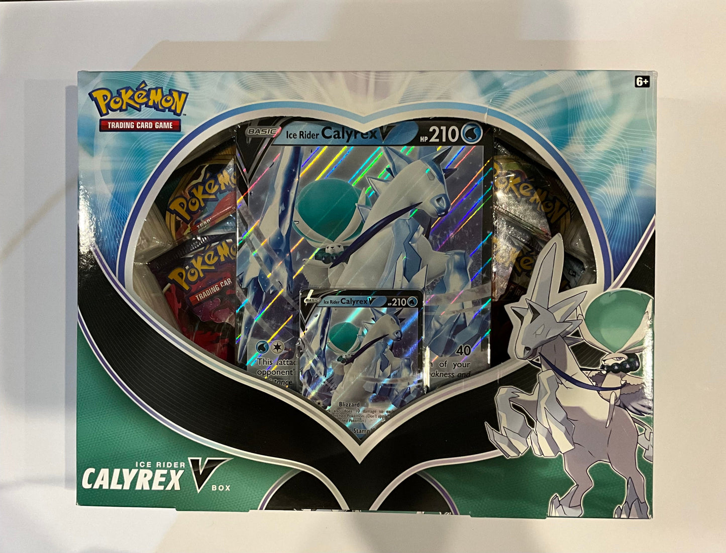 Pokémon Ice Rider Calyrex V Box EN Englisch OVP Sealed TCG Sammelbox