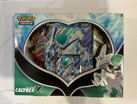 Pokémon Ice Rider Calyrex V Box EN Englisch OVP Sealed TCG Sammelbox