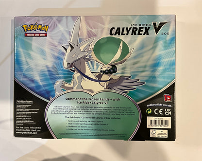 Pokémon Ice Rider Calyrex V Box EN Englisch OVP Sealed TCG Sammelbox