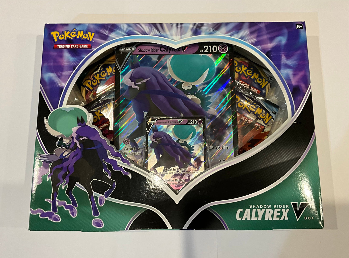 Pokémon Shadow Rider Calyrex V Box EN Englisch OVP Sealed TCG Sammelbox
