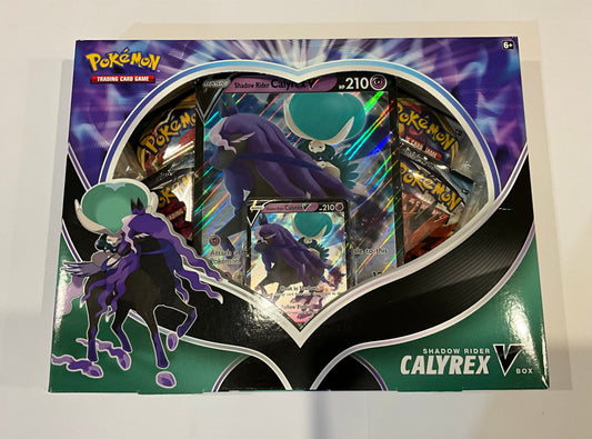 Pokémon Shadow Rider Calyrex V Box EN Englisch OVP Sealed TCG Sammelbox