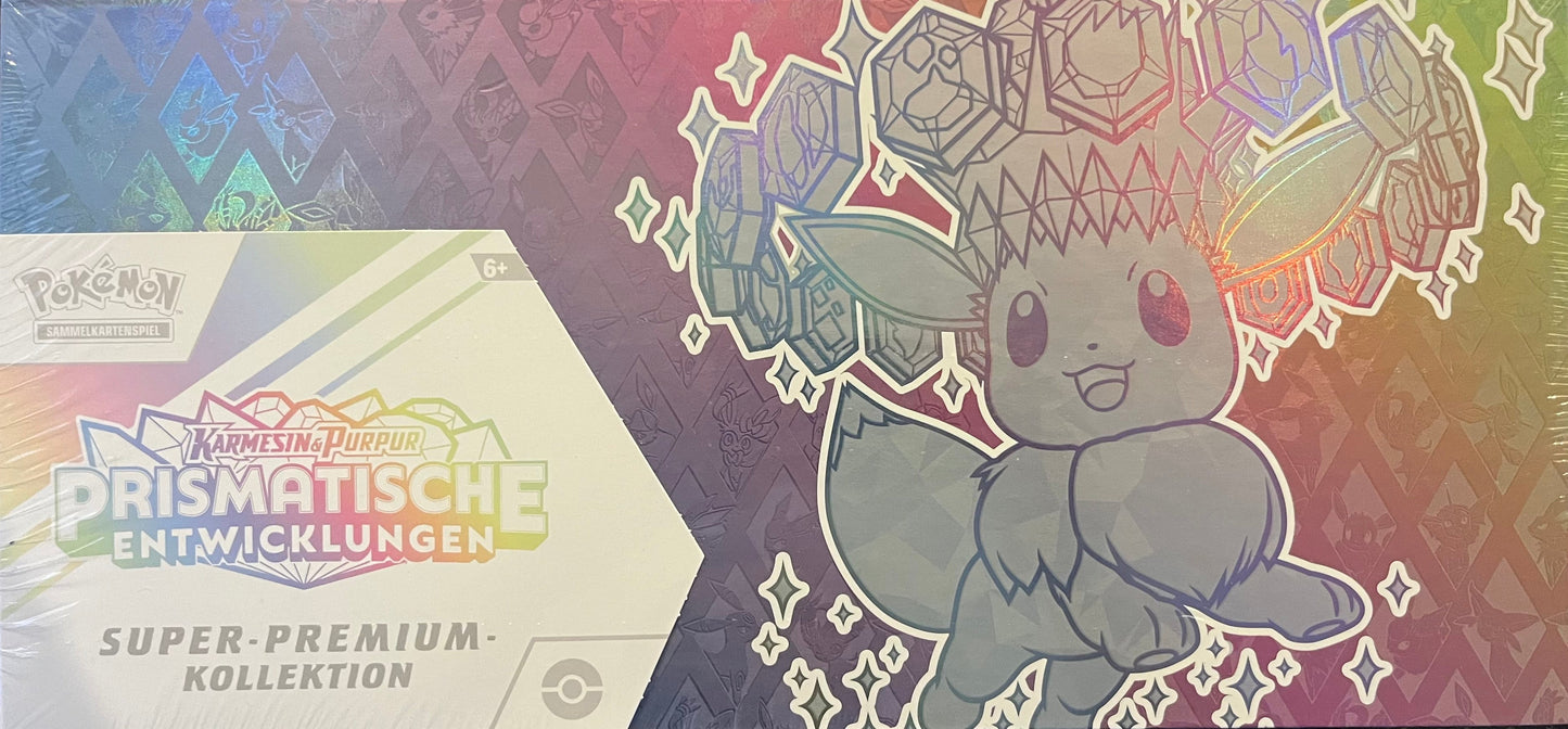 Pokémon Prismatische Entwicklungen Super-Premium-Kollektion (Deutsch)