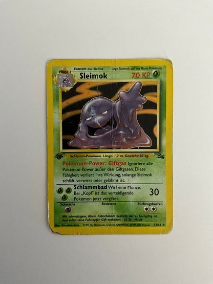 Sleimok Holo 1 edition Fossil 13/62 PO DE