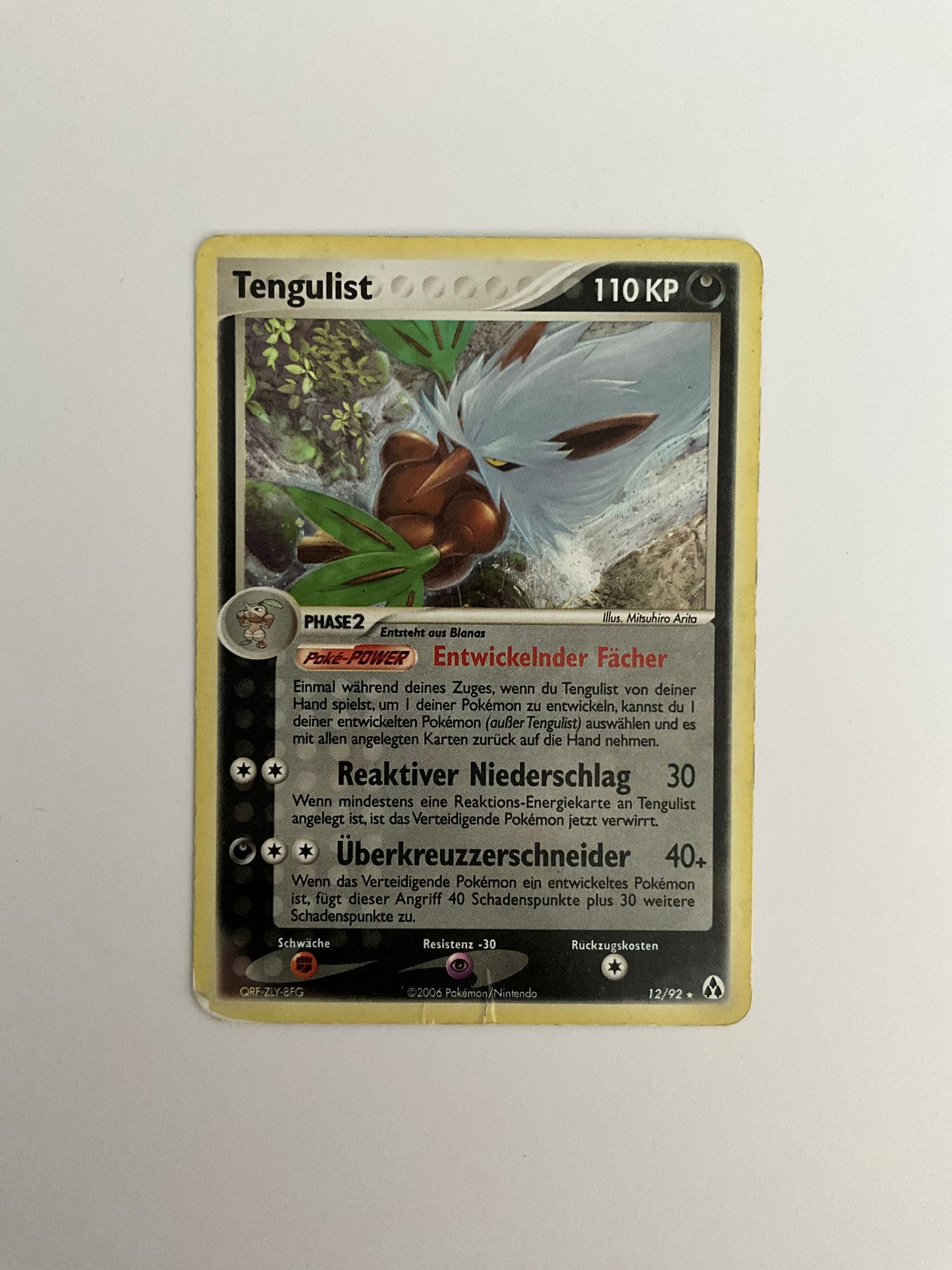 Tengulist Holo EX Legend Maker 12/92 PO DE