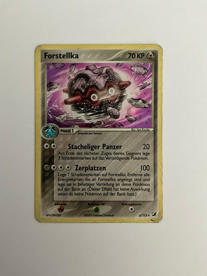 Forstellka Holo EX Verbogene Mächte 6/115 PO DE