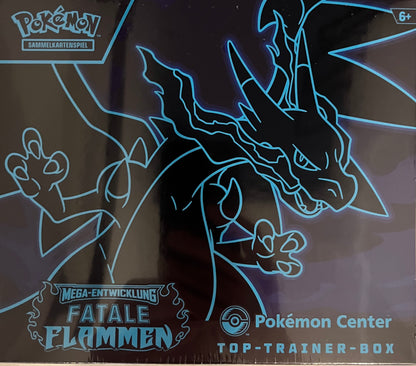 Pokémon Fatale Flammen Pokémon Center Top-Trainer-Box (Deutsch)