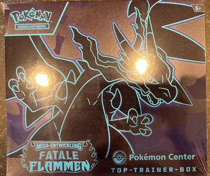 Pokémon Fatale Flammen Pokémon Center Top-Trainer-Box (Deutsch)