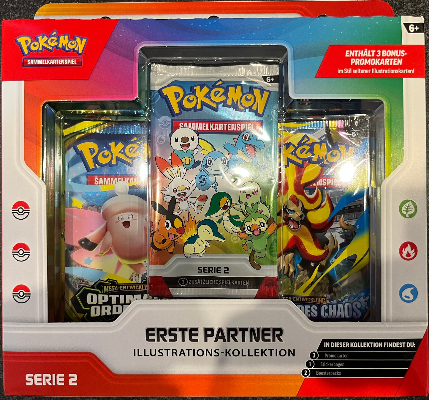 Pokémon Erste Partner Illustrations-Kollektion Serie 2 (Deutsch)