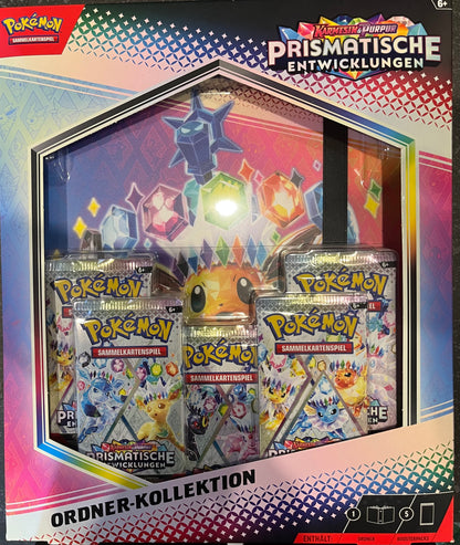 Pokémon Prismatische Entwicklungen Ordner-Kollektion (Deutsch)