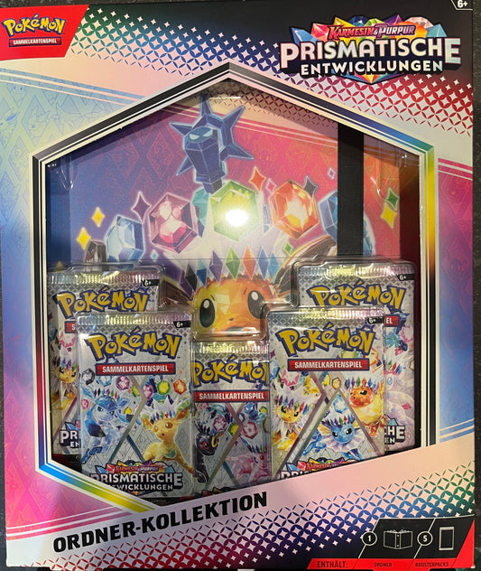 Pokémon Prismatische Entwicklungen Ordner-Kollektion (Deutsch)