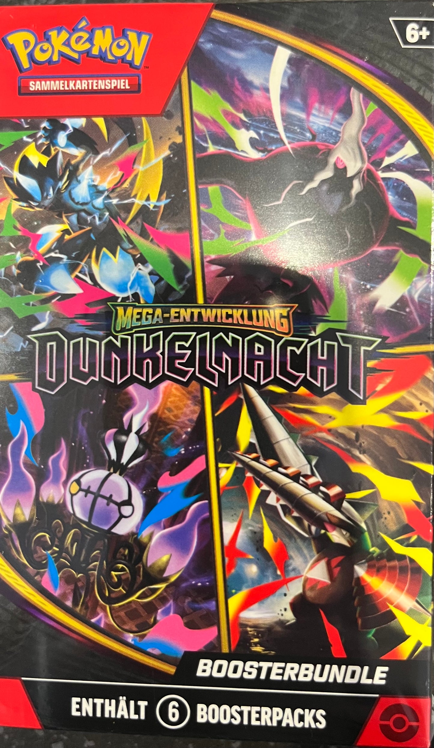 Pokémon ME05 Dunkelnacht Booster Bundle (Deutsch)