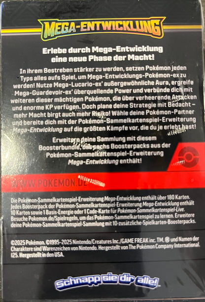 Pokémon ME01 Mega-Entwicklung Booster Bundle (Deutsch)