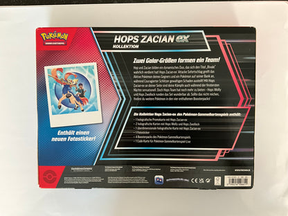 Pokémon Hop’s Zacian Collection Box Deutsch OVP Sealed TCG Sammelbox