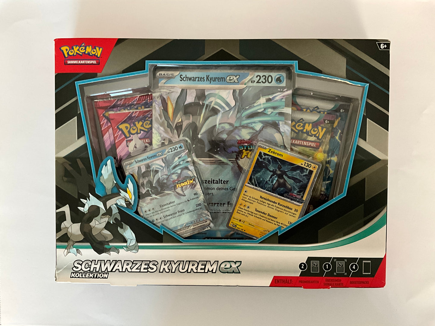 Pokémon Schwarzes Kyurem Black Kyurem Collection Box Deutsch OVP Sealed TCG Sammelbox