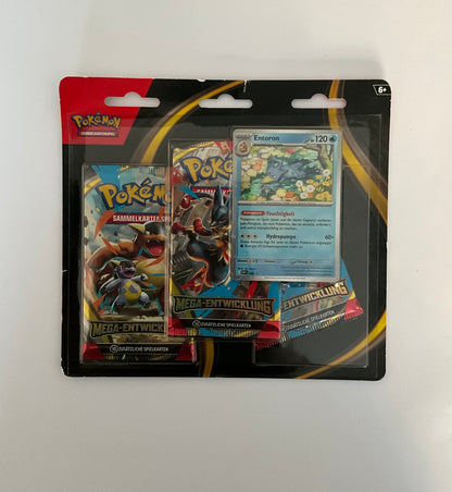 Pokémon Mega-Entwicklung 3er Blister Deutsch OVP Sealed | Pokémon TCG