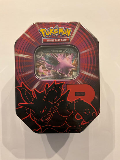 Pokémon Team Rockets Nidoking-ex Tin Box Deutsch OVP Sealed | Pokémon TCG